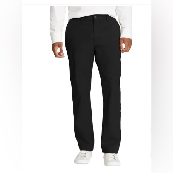 Eddie Bauer Men's Canvas Utility Black Jeans - Picture 1 of 2
